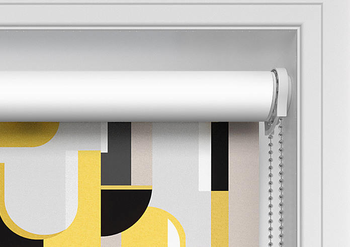 Archways, Yellow - Twist&Fit Roller Blind - Image 11